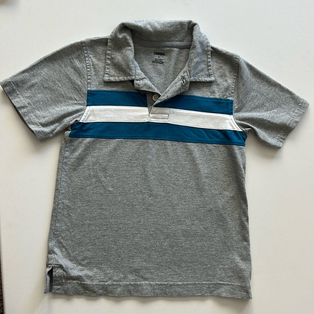 Gymboree grey collared shirt